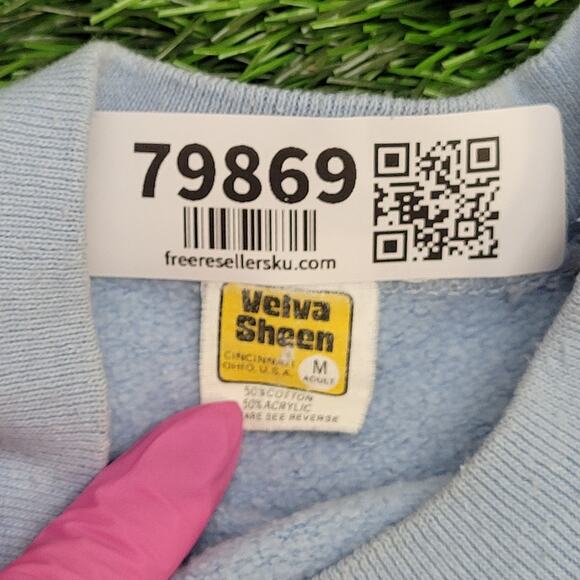 Vintage 70s Rockvile Indiana Sweatshirt Womens Medium 18x23 - Picture 8 of 14